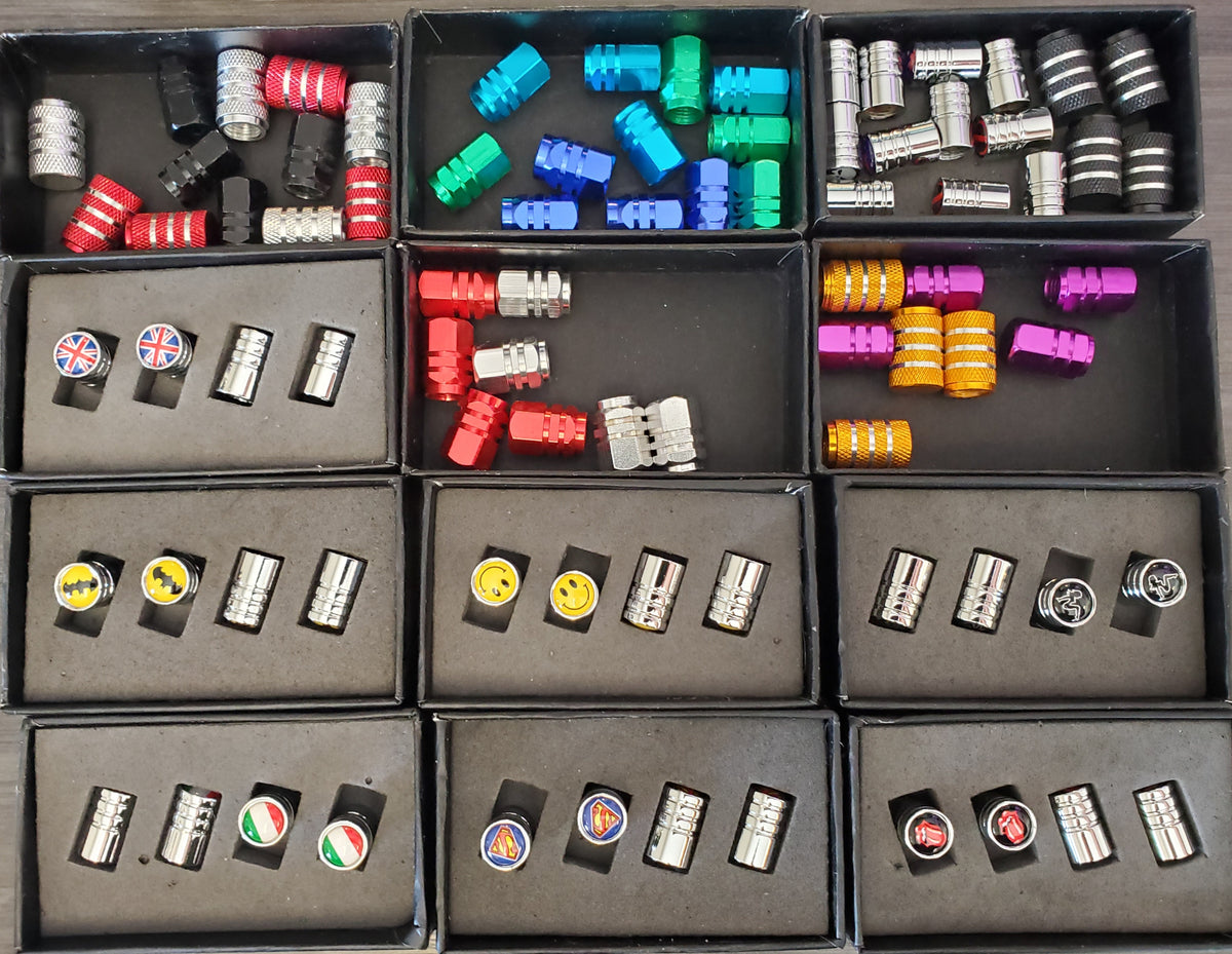 Colored Valve Caps FLAUNT Electric Vehicles