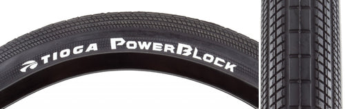 24x2.1 TIRE TIOGA POWERBLOCK