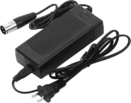 H HAILONG 58.8V 2A 4A Battery Charger 3-Pin XLR Connector Power Adapter for 52V Electric Bike Battery Lithium Ion Battery