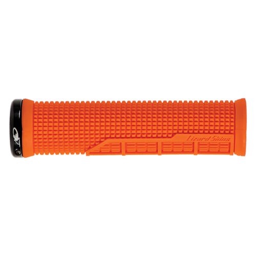 Machine Single Lock On Grips - Orange