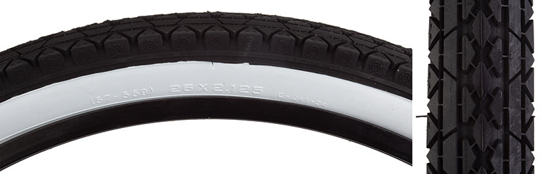 26x2.125 CST241 White Wall Tires