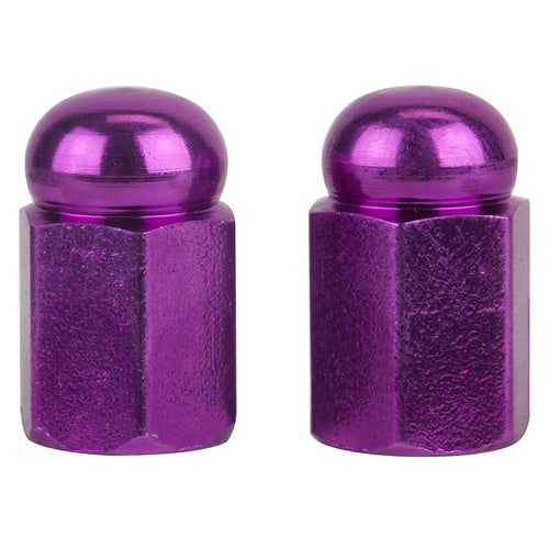 Purple Valve Caps
