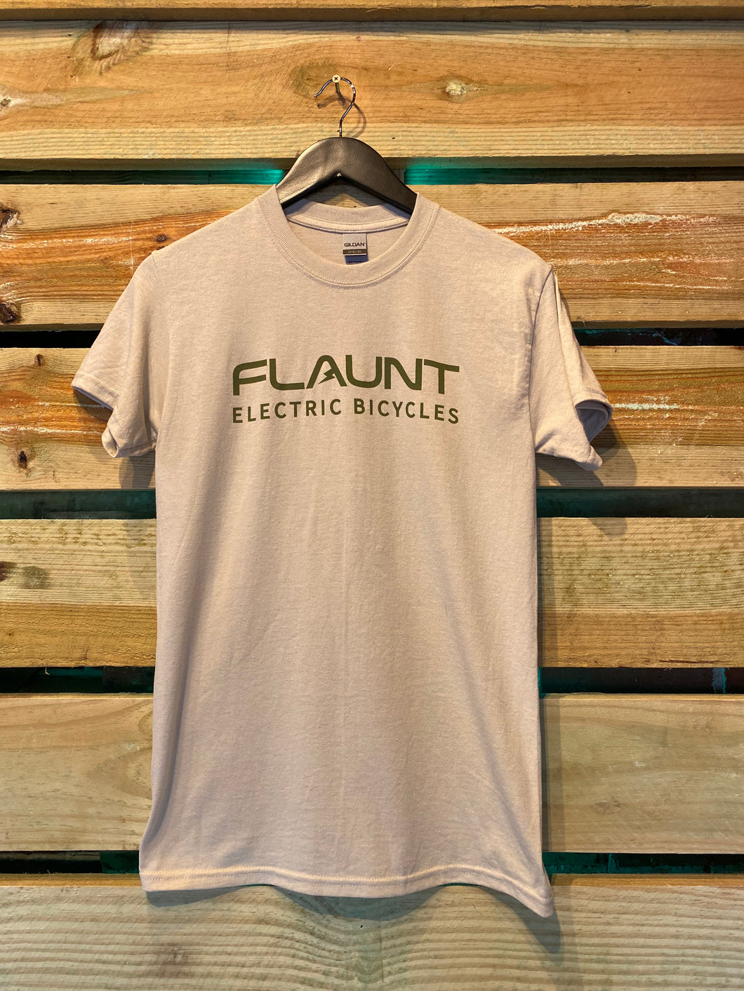Tan Flaunt Logo Shirt