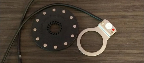 FLAUNT Pedal Assist 12 Magnet Plate & Sensor With Wiring & Connectors