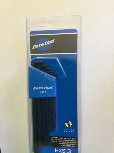Parktool HXS-3 Hex wrench set
